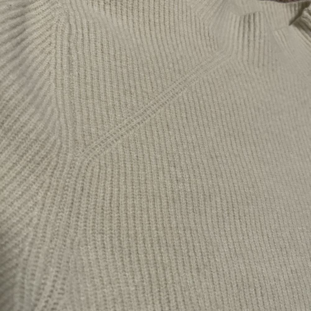 Ann Taylor turtle neck sweater, cream colored, medium